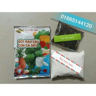 Set làm trà thái (tặng 4 chai và 4 ống hút)