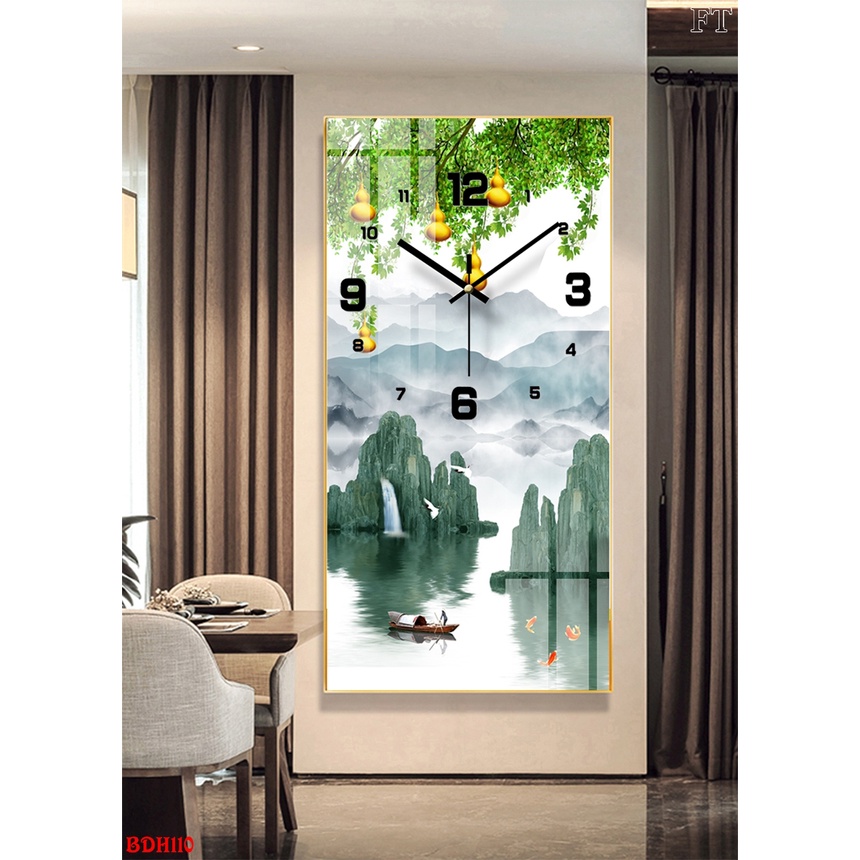 Tranh Đồng Hồ Tráng Gương Cao Cấp SGP21322-03