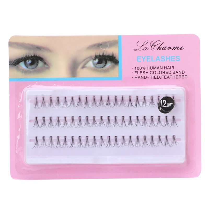 [Hàng mới về] Cụm lông mi giả 3d cong dày 0.15mm