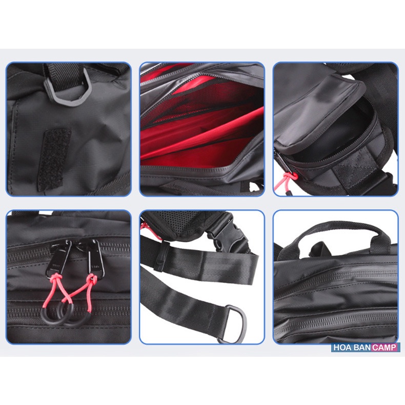 Túi Đeo Chéo Chống Nước NOEBY Graphite A