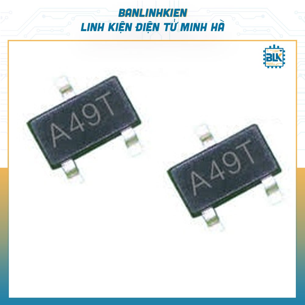 [Bán Linh Kiện] AO3404 SOT23-3 MOSFET N-1CH 5A 20V (A49T) (5 Chiếc)