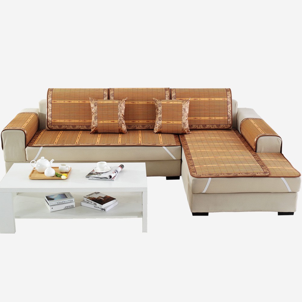 Thảm Tre Trải Ghế Sofa Phong Cách Mùa Hè