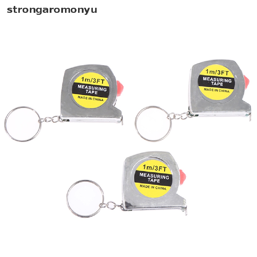 Thước đo bỏ túi bằng thép không gỉ 1m/ 3ft có thể thu gọn tiện lợi