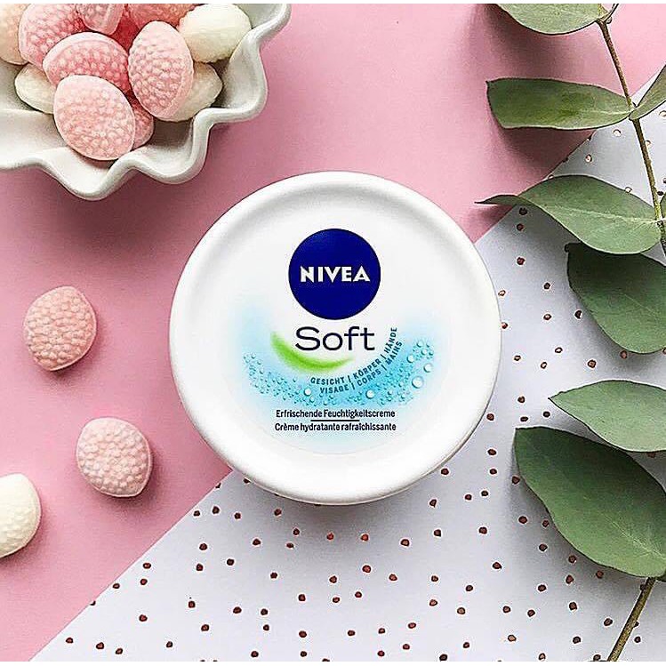 Kem dưỡng làm mềm da NIVEA Soft Crème (200ml)