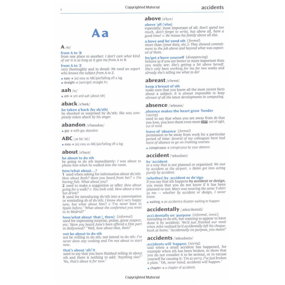 Từ điển: Oxford Idioms Dictionary ( English Version)