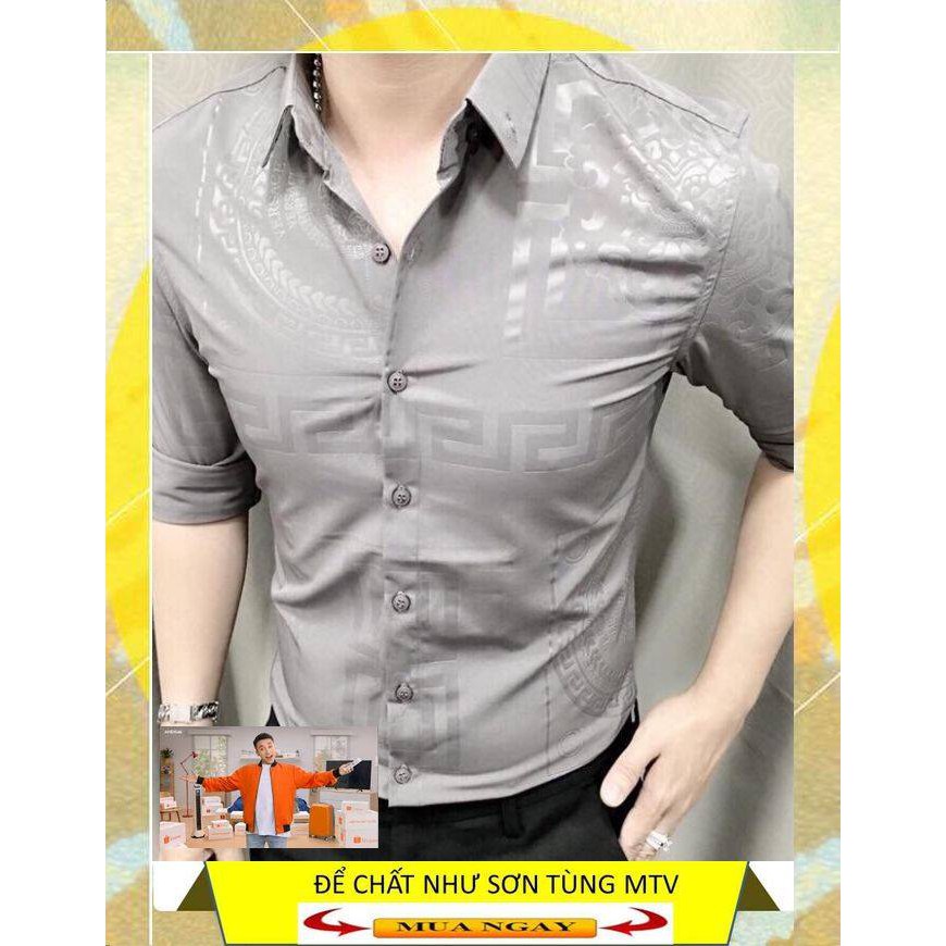 Áo Sơmi Body Đẹp Chuẩn Soái Ca,áo sơ mi nam phong cách chất