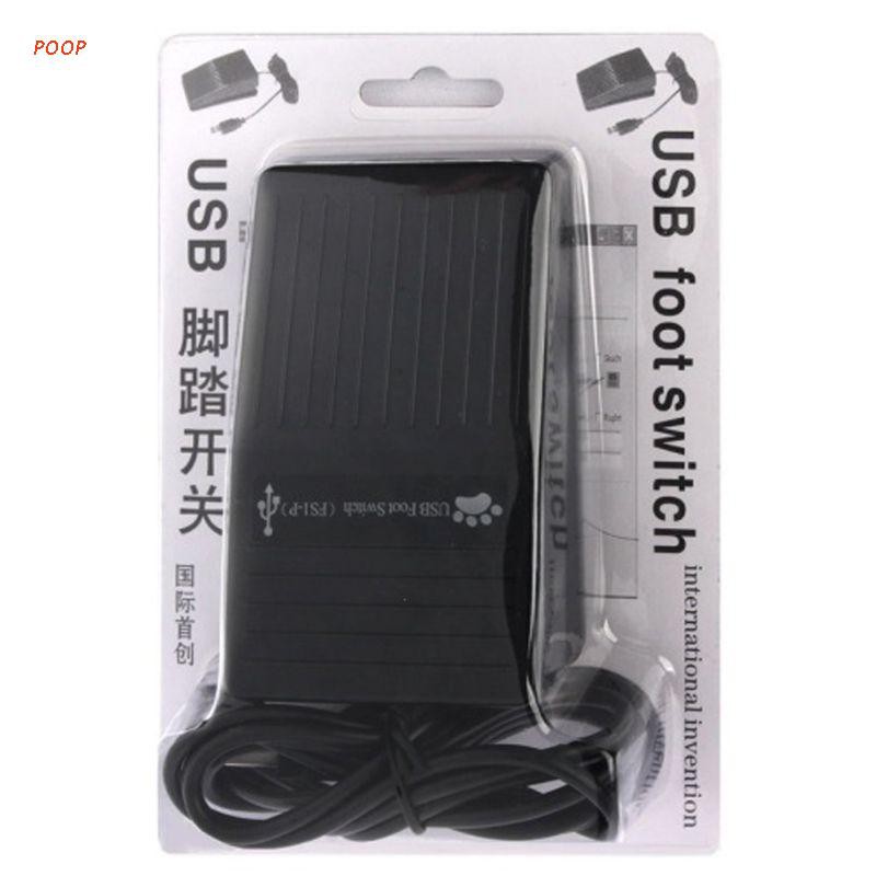 Bàn Đạp Điều Khiển Bằng Nhựa Cổng Usb Cho Chuột Và Bàn Phím Máy Tính