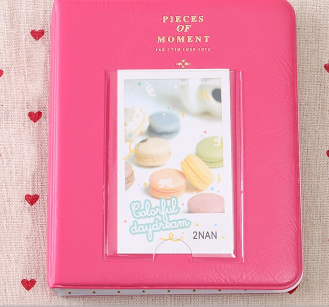 Album mini ảnh instax, lomo card,polaroid cỡ 8,8*5,6 (đựng được 64 ảnh)