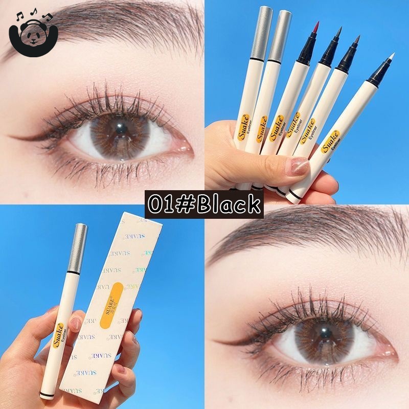 [Hàng mới về] Set mascara kiêm kẻ mắt dạng lỏng Suake trang điểm chống nước lâu trôi
