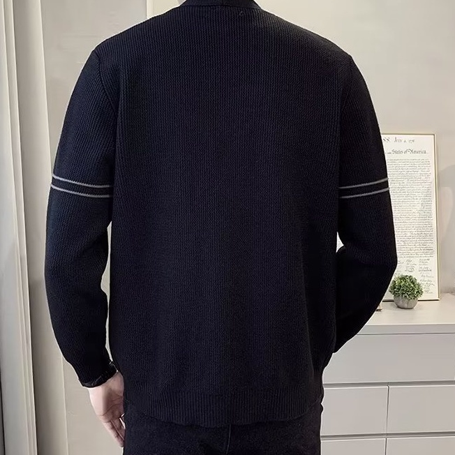 Áo Khoác Cardigan Nam Dệt Kim Thời Trang Xu Hướng Cho Simple fashion áo nam đẹp áo sơ mi nam dài tay Hàn Quốc thời trang nam khoác len bigsize