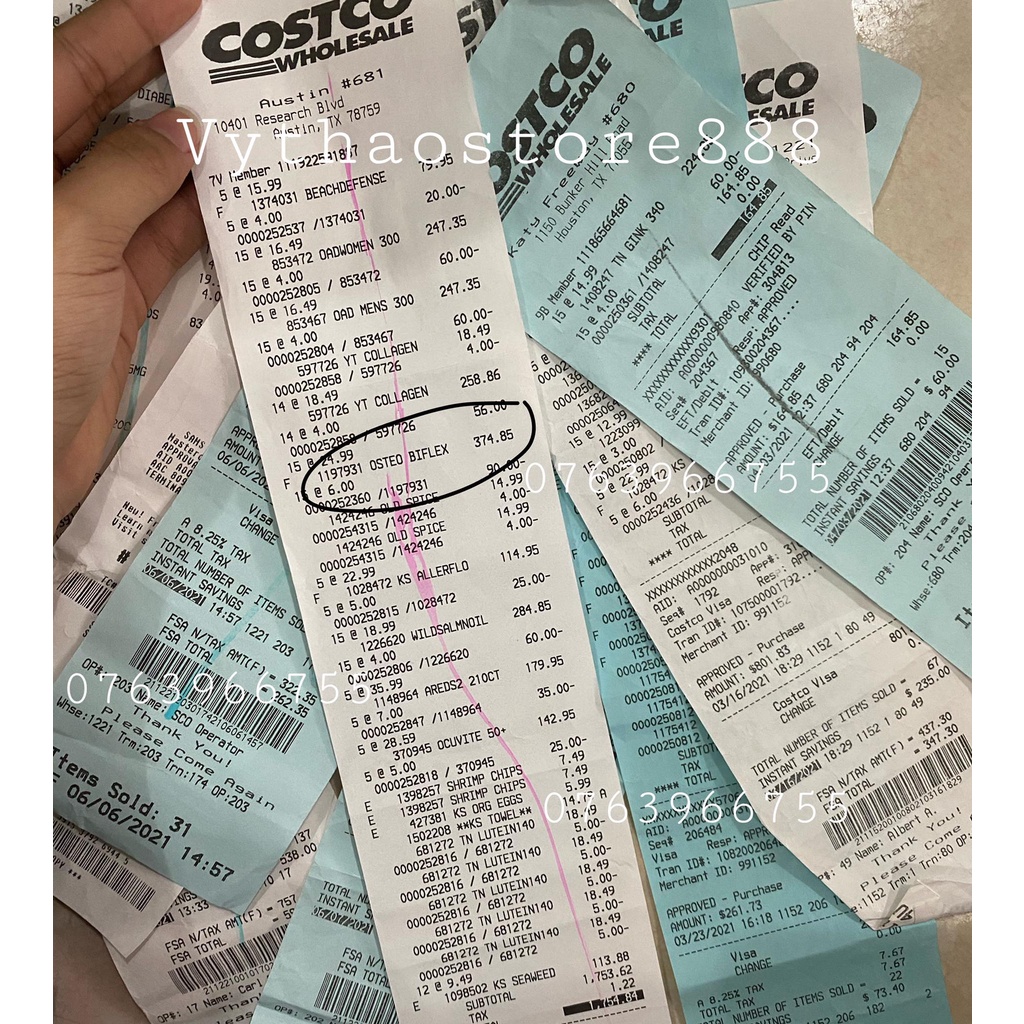 Osteo Bi-Flex Triple Strength 200v Mỹ