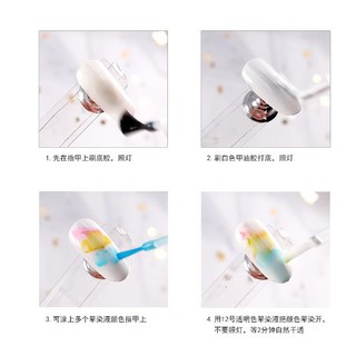 [MỚI 2019] Set 12 chai Cồn loang vẽ móng