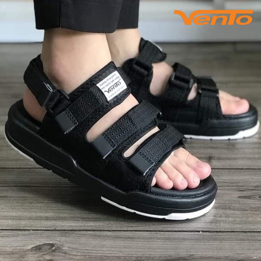 Giày Sandal Vento SD1001 Màu Đen Trắng