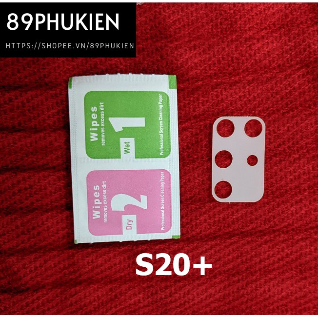 Dán chống xước camera Glaxy S20+