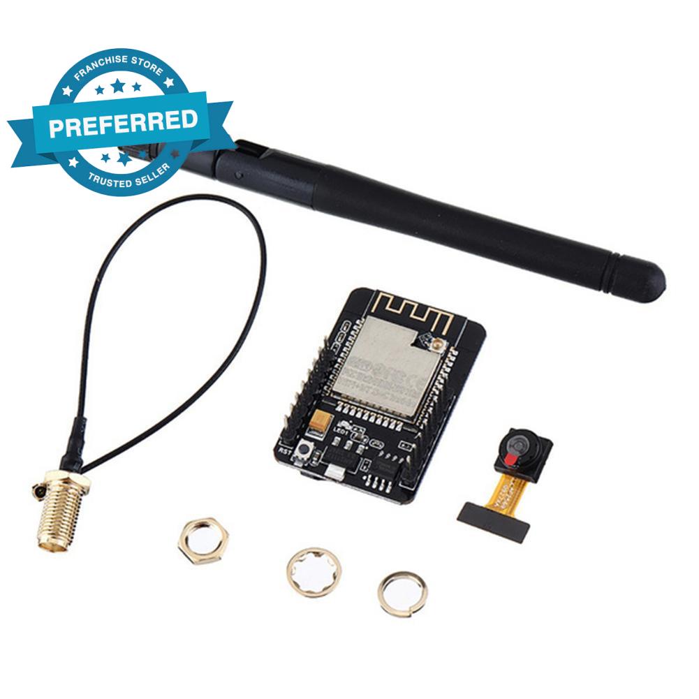 Bảng mạch phát triển ESP32 ESP32-CAM kết nối WIFI Camera OV2640 + ăng ten 1x Z6Q4