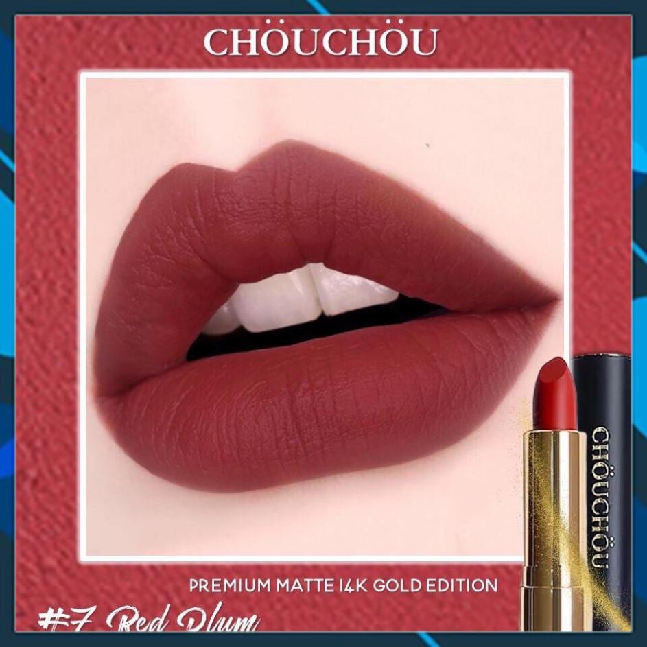 FREESHIP- Son Thỏi Chou Chou Signature Premire Matt Rouge