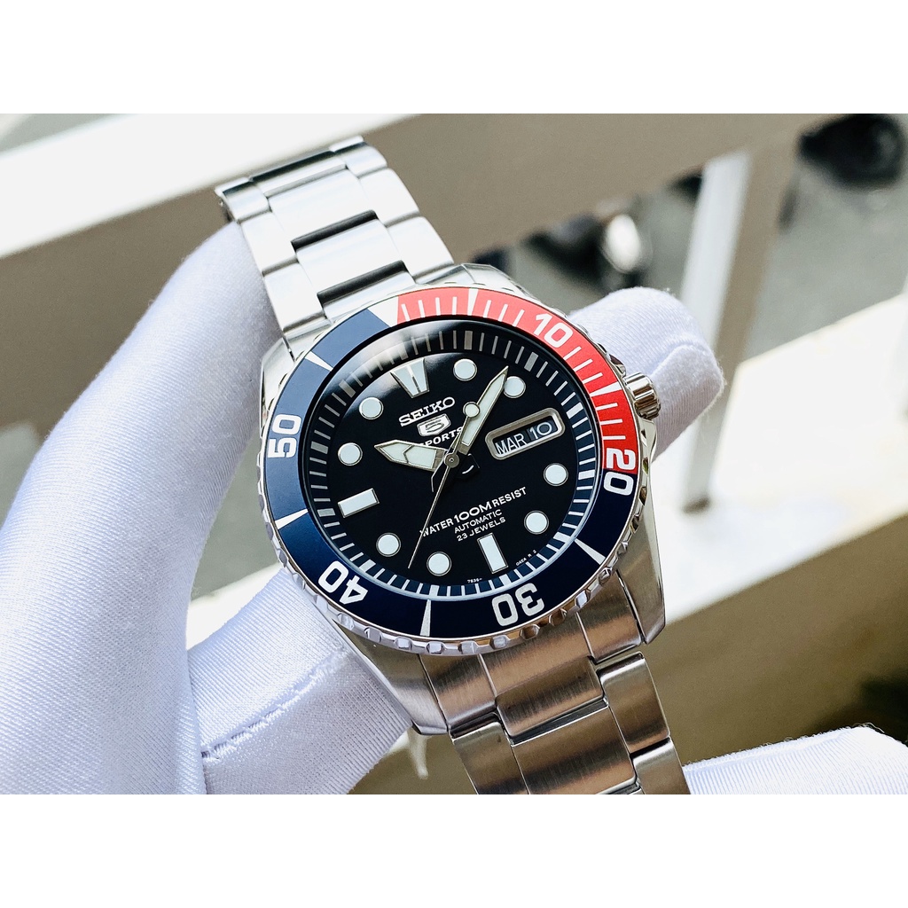 Đồng hồ nam dây thép Seiko 5 Sport SNZF15K1
