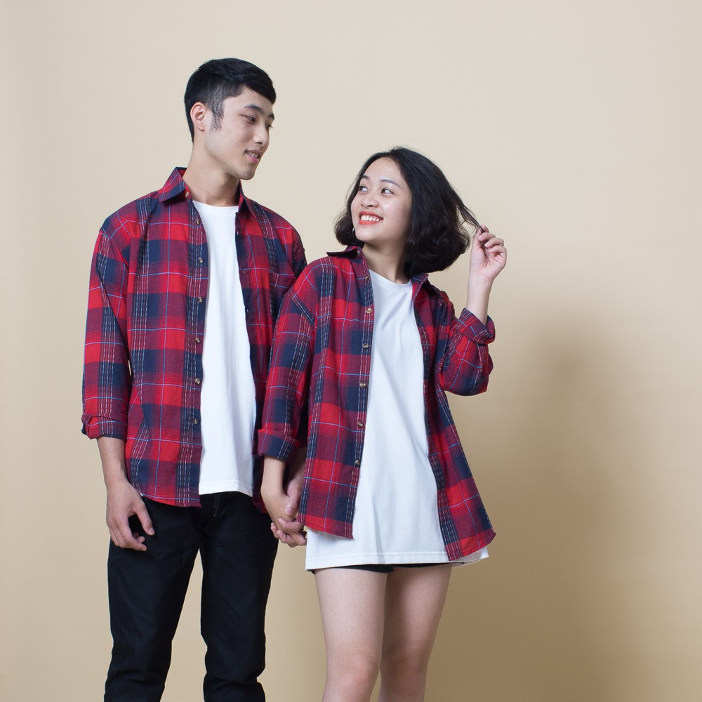 Áo sơ mi caro nam nữ City Cycle - Áo sơ mi nam dài tay Unisex kẻ caro Local Brand | BigBuy360 - bigbuy360.vn