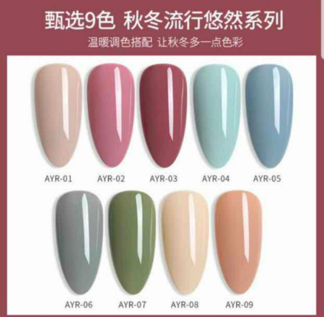 Sơn gel As chai đỏ mã AYR