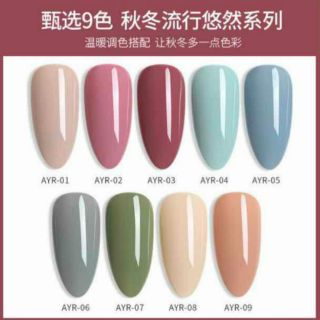 Sơn gel As chai đỏ mã AYR