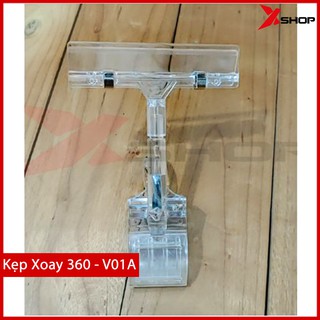 Wobbler, kẹp biển sale, kẹp giảm giá, kẹp xoay 360 độ - V01-A