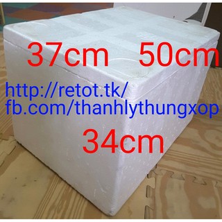 Thùng xốp cỡ vừa 40.6L giá rẻ tại Hà Nội