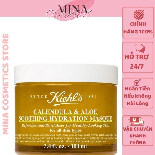 Mặt nạ kiehl's [Dùng là mê-Hàng Auth] Mặt nạ kiehl's hoa cúc 14ml