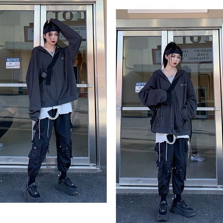 quần ống rộng Màu Đen Phong Cách Hàn Quốc Cho Nữ | BigBuy360 - bigbuy360.vn