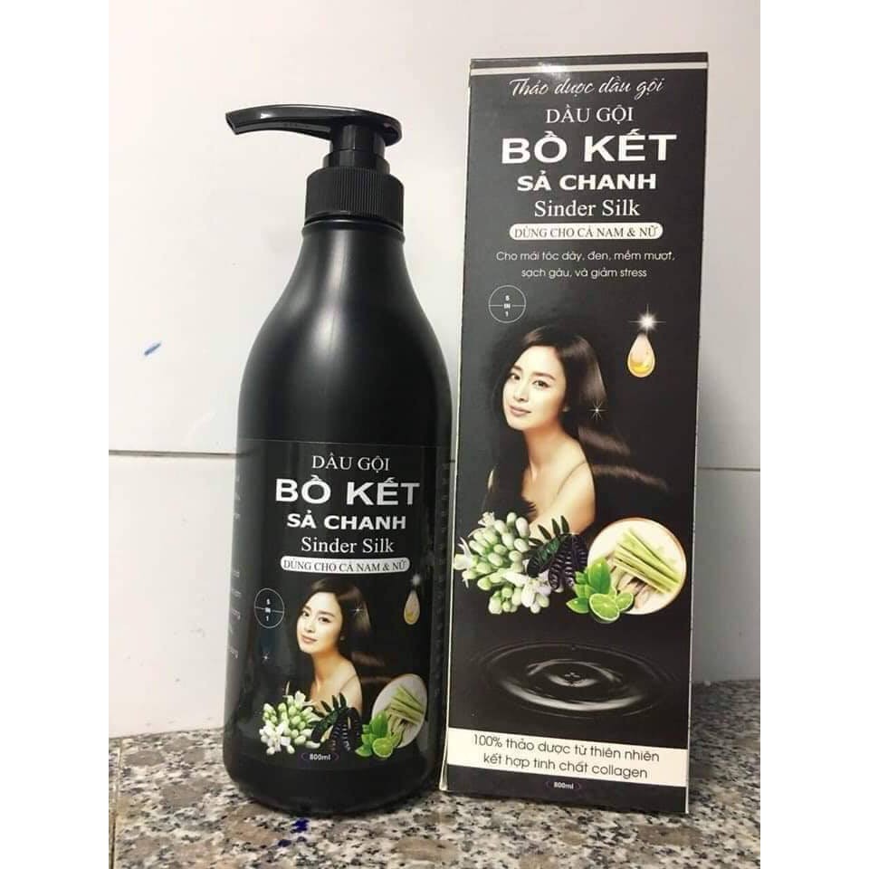 [MP40] SỈ DẦU GỘI BỒ KẾT SẢ CHANH SINDER SILK 800ml