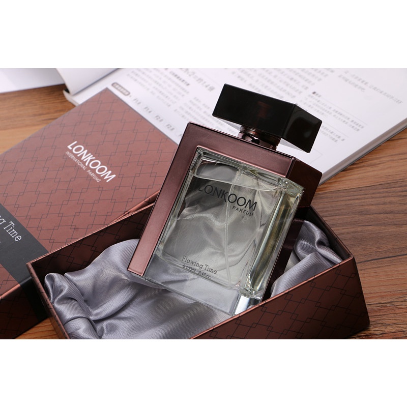 LONKOO-Nước hoa nam cổ điển-Nước hoa tươi lâu và lâu trôi-Mùi hương nam-Nước hoa nam tối ưu