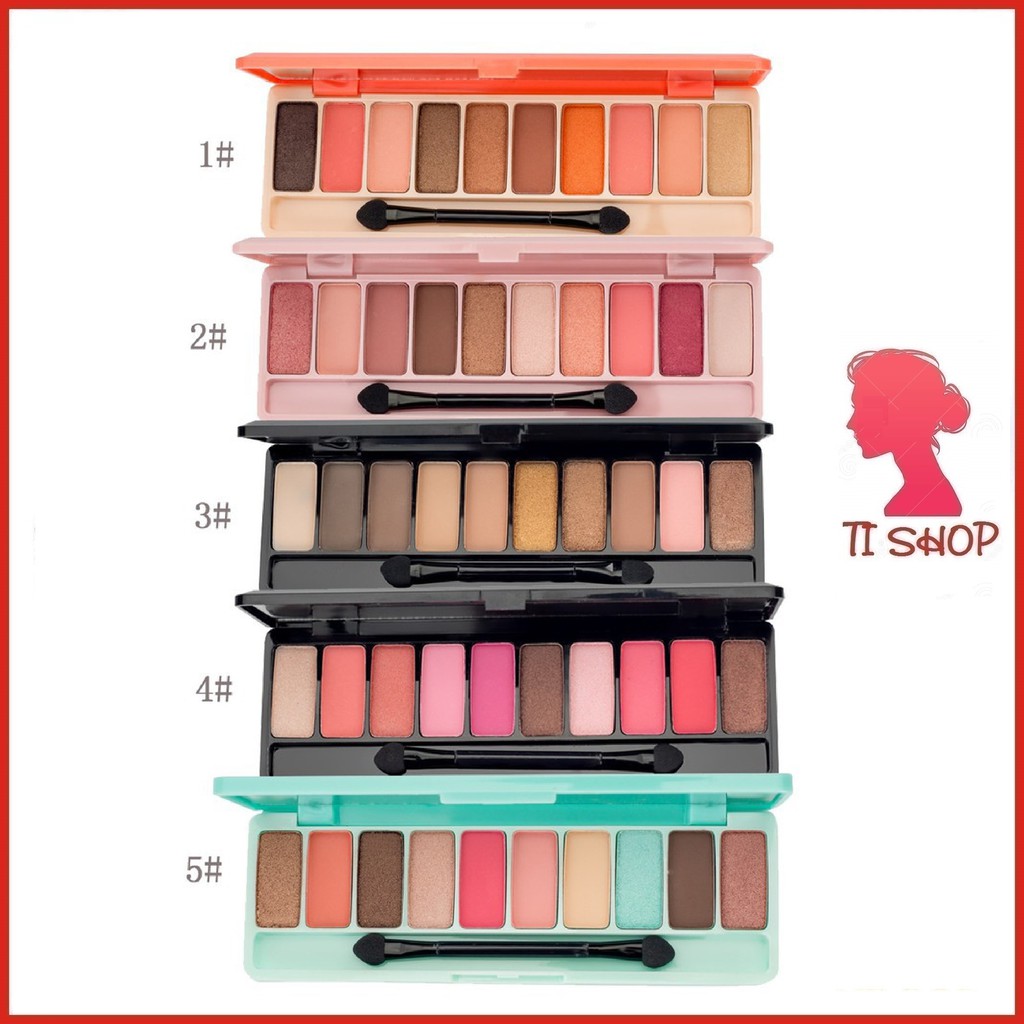 Bảng phấn mắt 💋FREESHIP💋 Bảng phấn mắt Play Color Eyes Lameila hàng nội địa Trung 10 màu dễ mix cho Nàng
