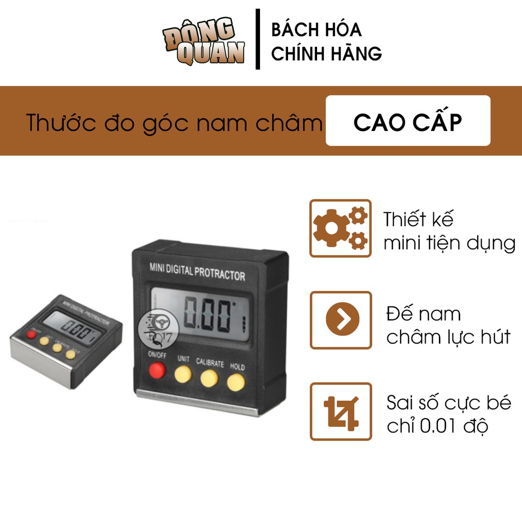 100% NHƯ HÌNH - THƯỚC ĐO ĐỘ ĐIỆN TỬ- Chức năng giữ cố định số do,..