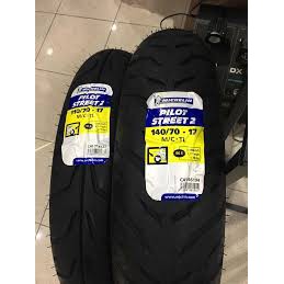 LỐP (VỎ) XE EXCITER 150,WINNER, CBR, FZ, DREAM,WAV -17 INCH -CHÍNH HÃNG MICHELIN_PILOT STREET 2 _HÀNG NHẬP KHẢU CAO CẤP