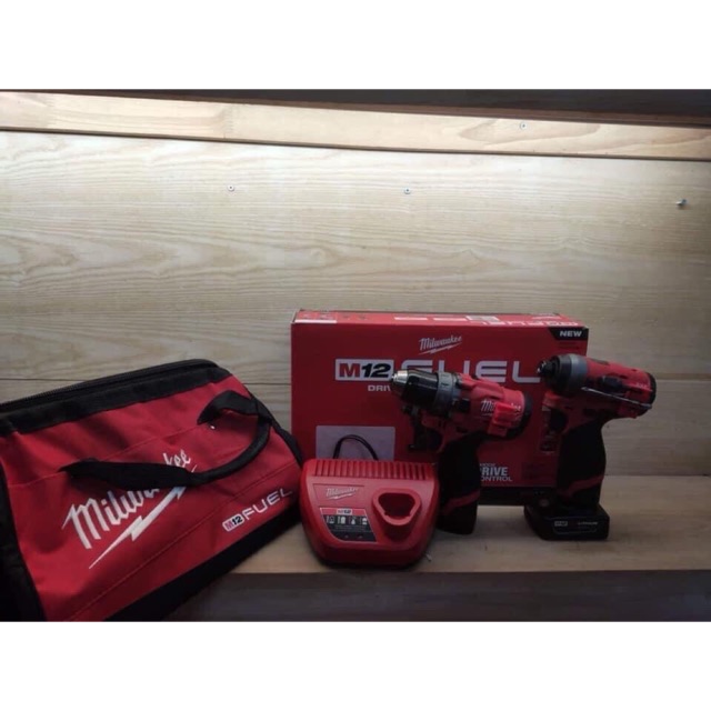 Milwaukee 2598-22 M12 combo full bộ