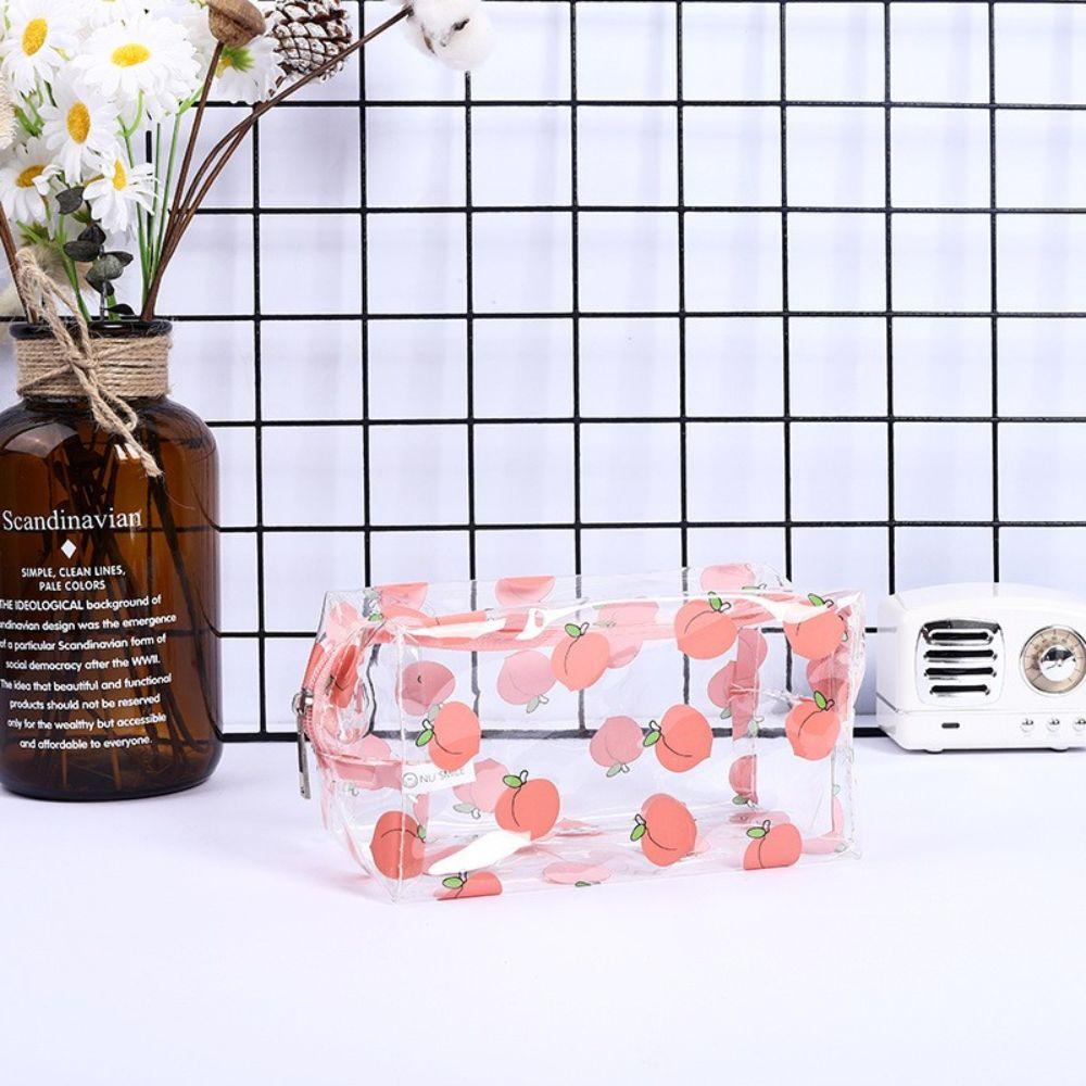 OCEANMAP Túi Đựng Đồ Trang Điểm Trong Suốt Sức Chứa Lớn Tiện Dụng