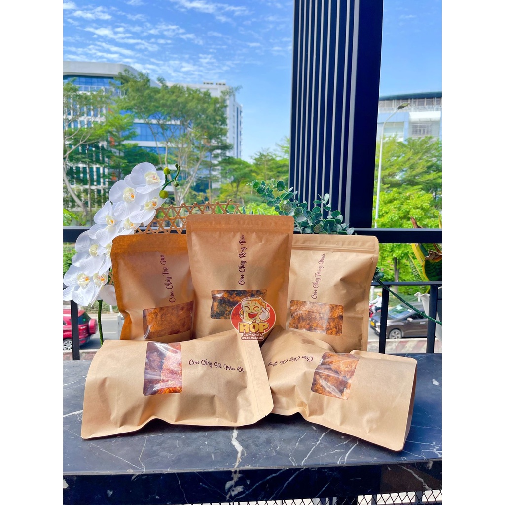 Cơm Cháy Rốp gạo lứt chà bông loại 250 gram