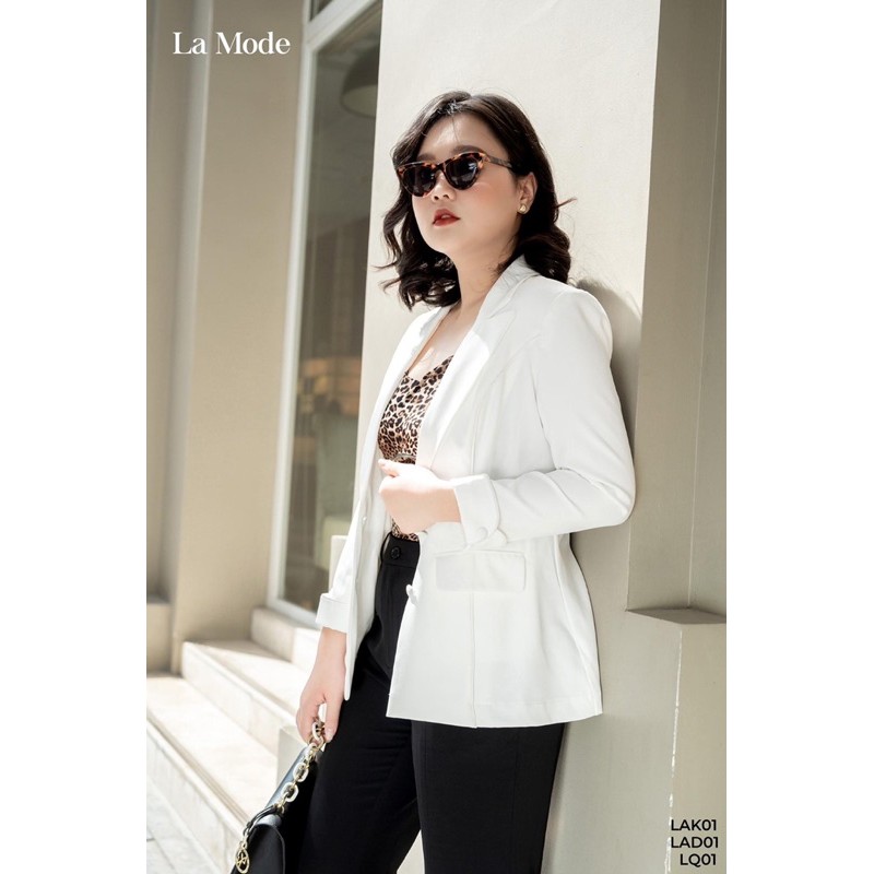 Áo Vest thiết kế 2 nắp túi BIGSIZE (55kg đến 95kg) - LAK01 - BU Bigsize (La Mode)