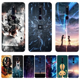 Ốp điện thoại bằng silicon mềm họa tiết anime thích hợp cho OPPO F11 PRO