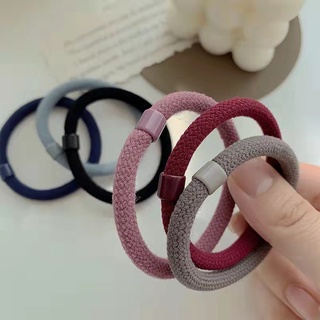 Dây buộc tóc, chun cột tóc co giãn phong cách đơn giản