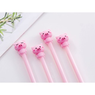 combo 5 Bút bi lợn hồng đáng yêu cho bé