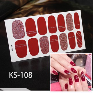 Miếng dán móng tay - Nail Wraps (14 miếng dán khô)
