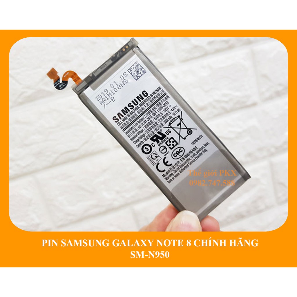 Pin Samsung Note 8 chính hãng N950 | Phát hiện fake đền 10 lần giá trị sản phẩm