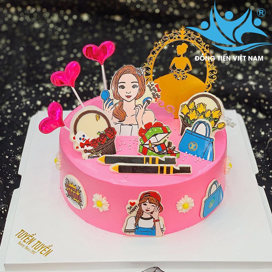 Khuôn Socola In Hình Chủ Đề 20/10 - Woman Day's Đồng Tiến Việt Nam Hộp 10 Tấm