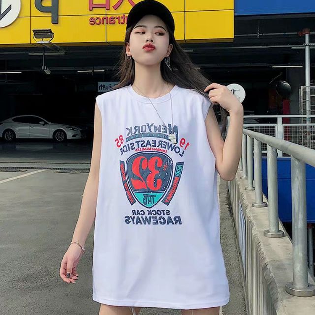 Áo gym tank top 2 lớp liền lót trong, ba lỗ số 32 cotton 95%