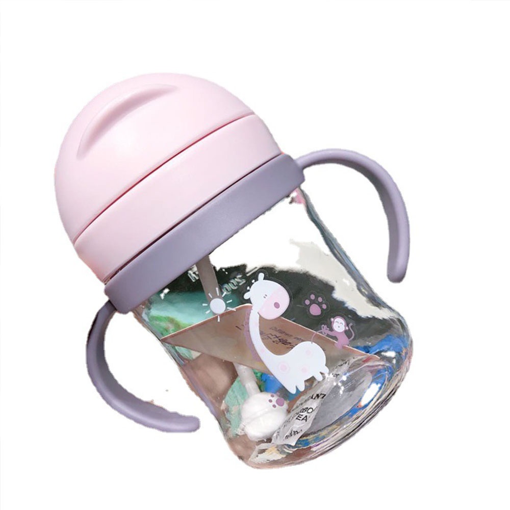 Cod Qipin Cốc Uống Nước Bằng Nhựa Có Ống Hút Chống Sặc Nhỏ Gọn Dùng Khi Đi Du Lịch Dành Cho Trẻ Em