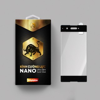 Cường lực Xperia XA1 hiệu Webphukien Full viền màu