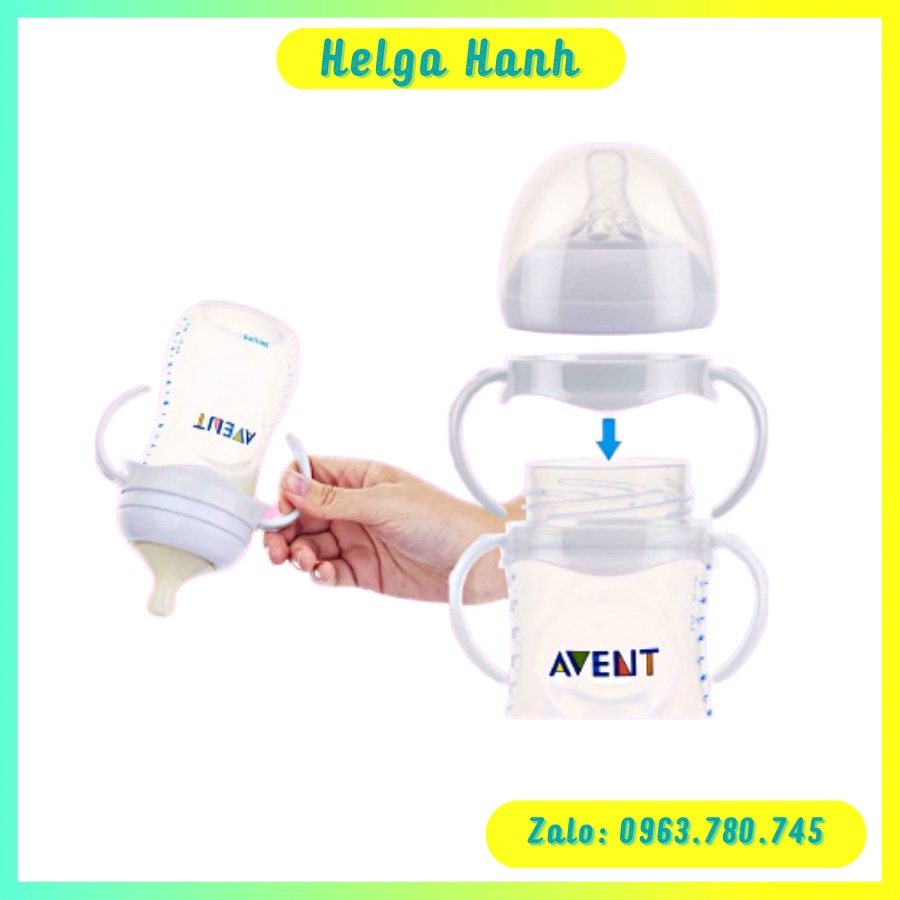 Tay cầm bình sữa Avent cổ rộng