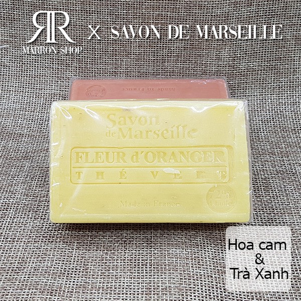 Xà phòng thủ công hữu cơ Savon de Marseille 100gr