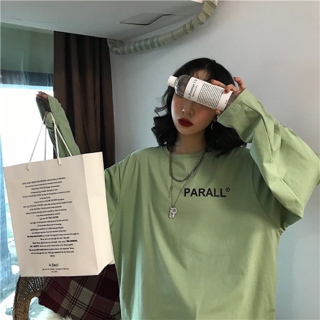 [TẶNG QUÀ] Áo Thun Tay Dài Thu Đông 💝 Unisex Nam Nữ Phong Cách Hàn Quốc Ulzzang 💝 PARALL | BigBuy360 - bigbuy360.vn