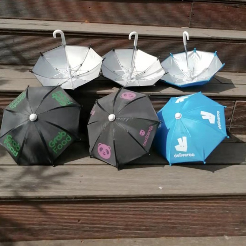 Dù Mini Kèm Dây Buộc Dùng Để Trang Trí Xe Đạp / Điện Thoại